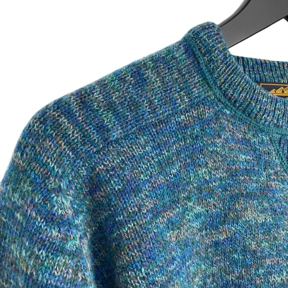 VTG EDDIE BAUER 100% Shetland Wool Sweater - Picture 7 of 16